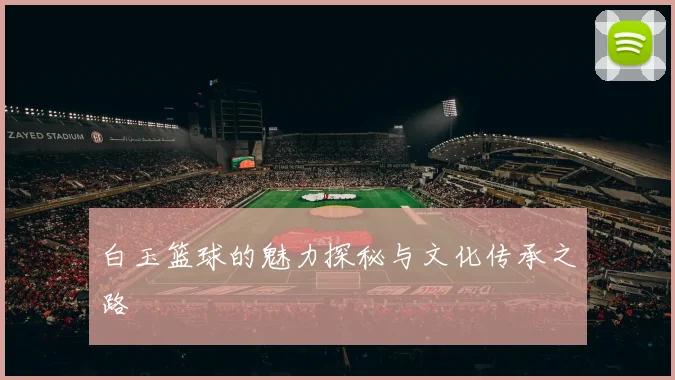 白玉篮球的魅力探秘与文化传承之路